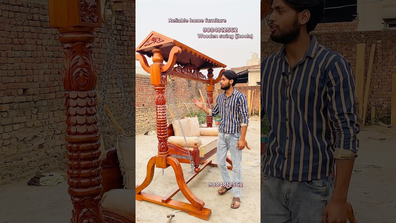 Wooden jhoola (swing) by Reliable home furniture 