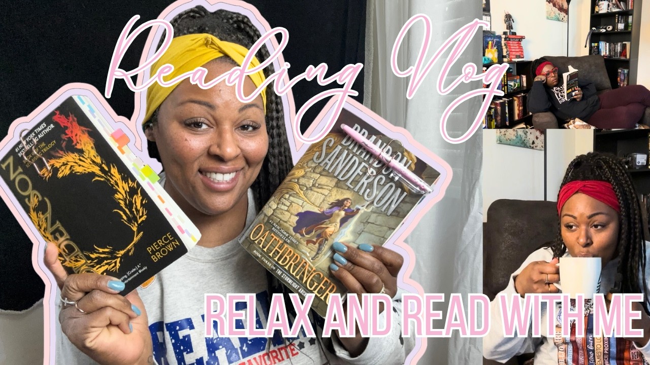 Reading Vlog- Reading Challenge (reading nothing but Sci-fi Fantasy over the weekend 24 hours)