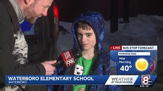 Weather At Your School live in Waterboro 6:40 am