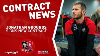 💬 Jonathan Grounds on signing a new contract | Exeter City Football Club Update