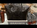 Y291 Дорожная сумка от BRAHMIN. Просто обзор. Она продана.