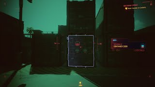 Cyberpunk 2077 no Arasaka container can be opened...except for this one