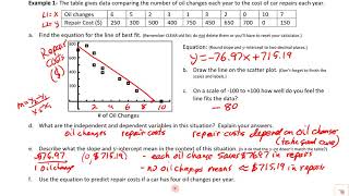 14.2 Using Lines of Best Fit and Correlation Coefficients