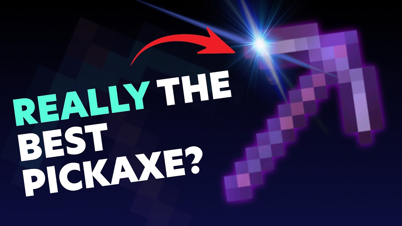 Minecraft Pickleaxe A Survival Player's Guide To Minecraft Pickaxes - YouTube