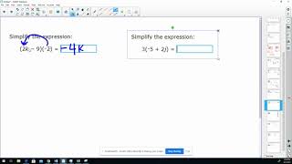 Distributive property ixl