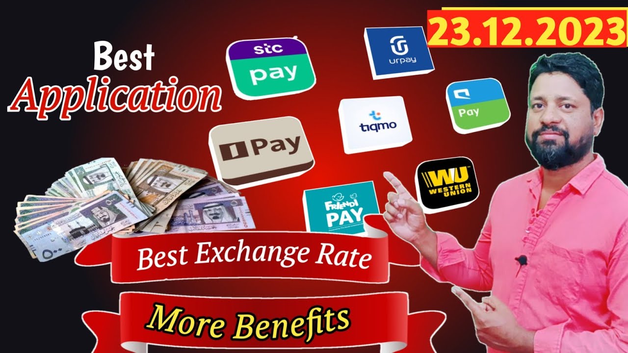 23.12.23 Best Money Exchange Rate | Tiqmo application | Mobily pay | urpay | Stcpay | Friendipay