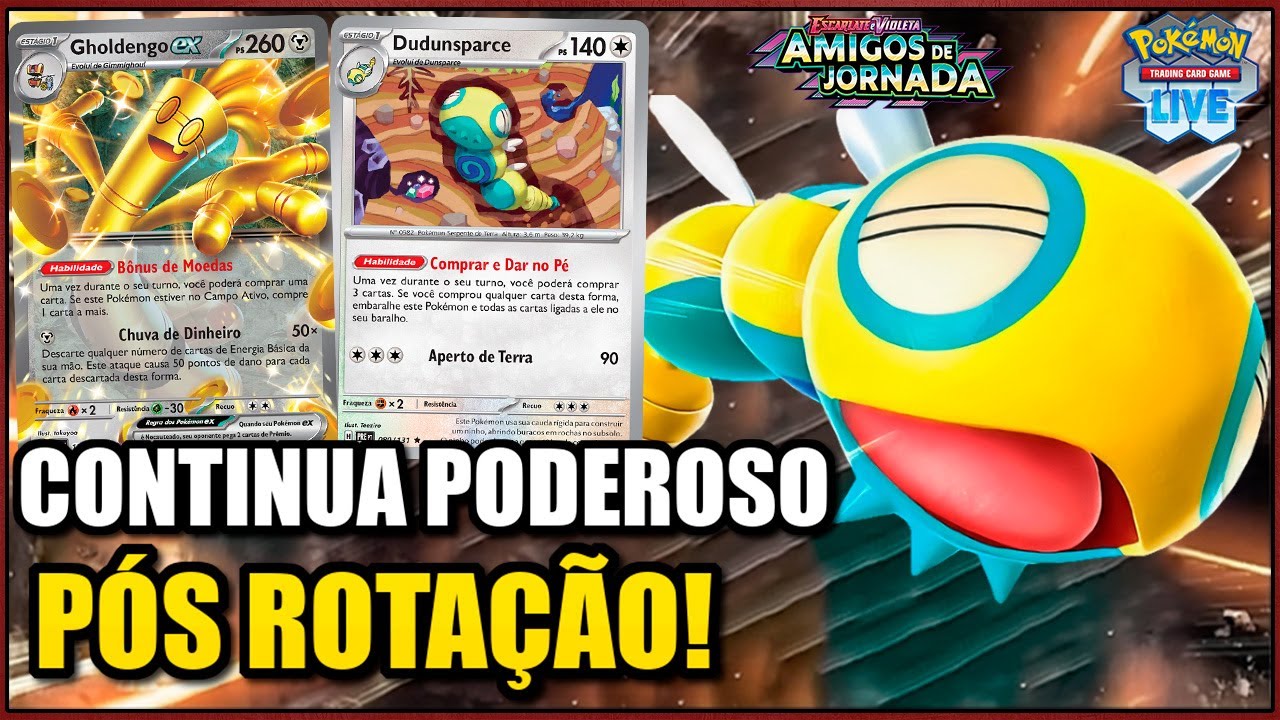 DECK GHOLDENGO EX PÓS ROTAÇÃO CONTINUA FORTE NO META! | POKÉMON TCG LIVE