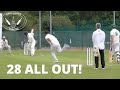 Team bowled out for 28 club cricket highlights  castor  ailsworth cc vs huntingdon  district cc
