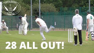 TEAM BOWLED OUT FOR 28! Club Cricket Highlights - Castor & Ailsworth CC vs Huntingdon & District CC