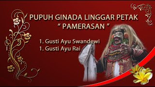 Download Lagu PUPUH GINADA LINGGAR PETAK “ PAMERASAN ” MP3