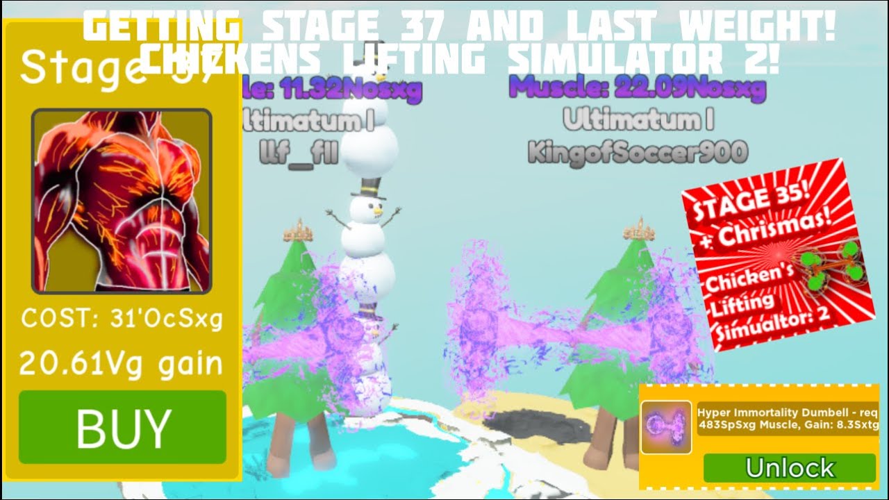 Stage 0 All the way to stage 37 and last weight with 36.89 QI Upgrade Multiplier (CLS2)