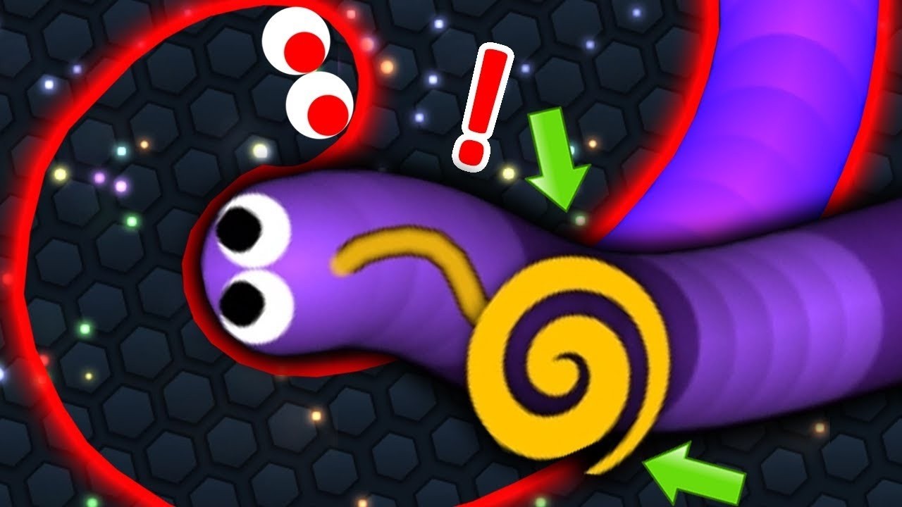 WORMS ZONE SLITHER I.O GIANT SNAKES KILLS WORMS MAGICAL GAMEPLAY VIDEO