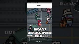 No puedo bailar, tengo pies izquierdos 😓 | #amongus #gameplay #amongus2025 #chicagamer #lobby