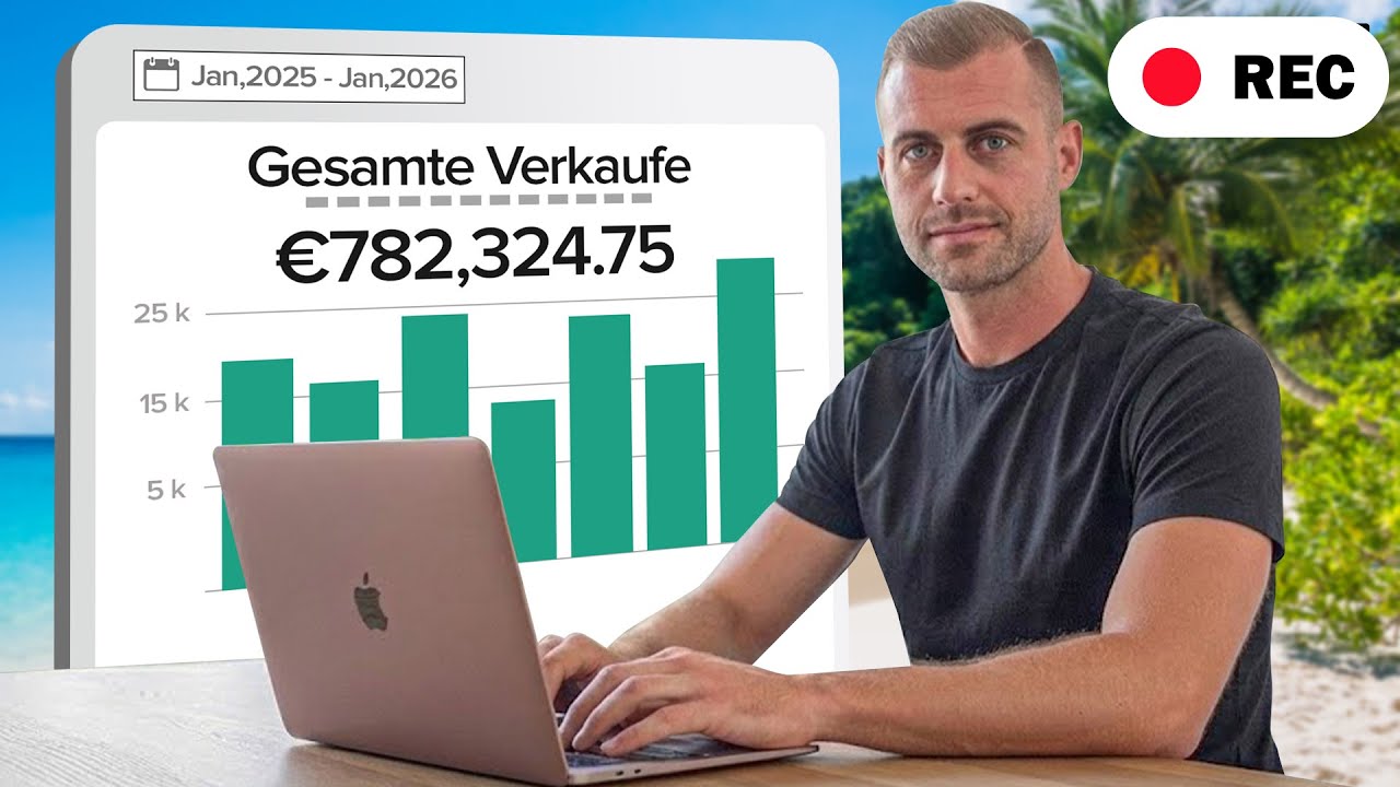Schau live zu, wie ich OHNE Budget ein 10.000€/M Business in 10min aufbaue