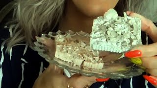 Печеньки из глины с кусочками мела🤤