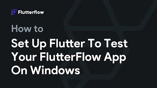 How To Set Up Flutter and Android Studio To Test Your App On Windows Wealth