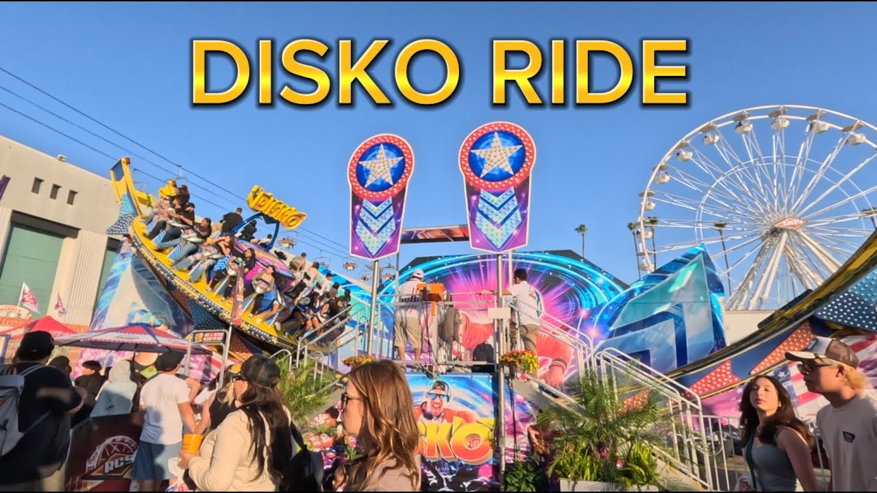 LA County Fair Disko Ride #lacountyfair #lafair - YouTube