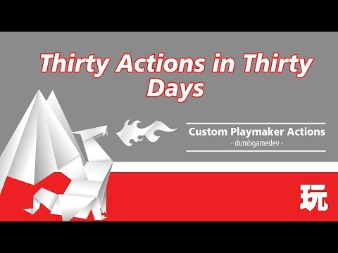 Unity Playmaker Create Material Action  - Thirty Actions in Thirty Days