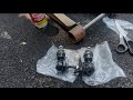 08 Mazda 3 rear sway bar links replacement.