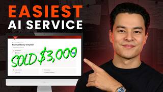 The Simplest AI Service to Build & Sell (No Code, $3K)