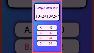 Basic Mathematics Challenge ❓#shorts #viral #challenge