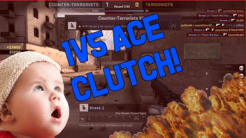 CS:GO: Sick Ace and 1v5 Ace Clutch!