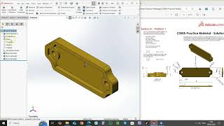 Celebrity Section B - Problem 1 (Part 2). SolidWorks tutorial for beginners Profile