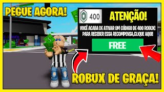 💲⚠️COMO GANHAR 400 ROBUX DE GRAÇA NO ROBLOX!! (100% funciona) 