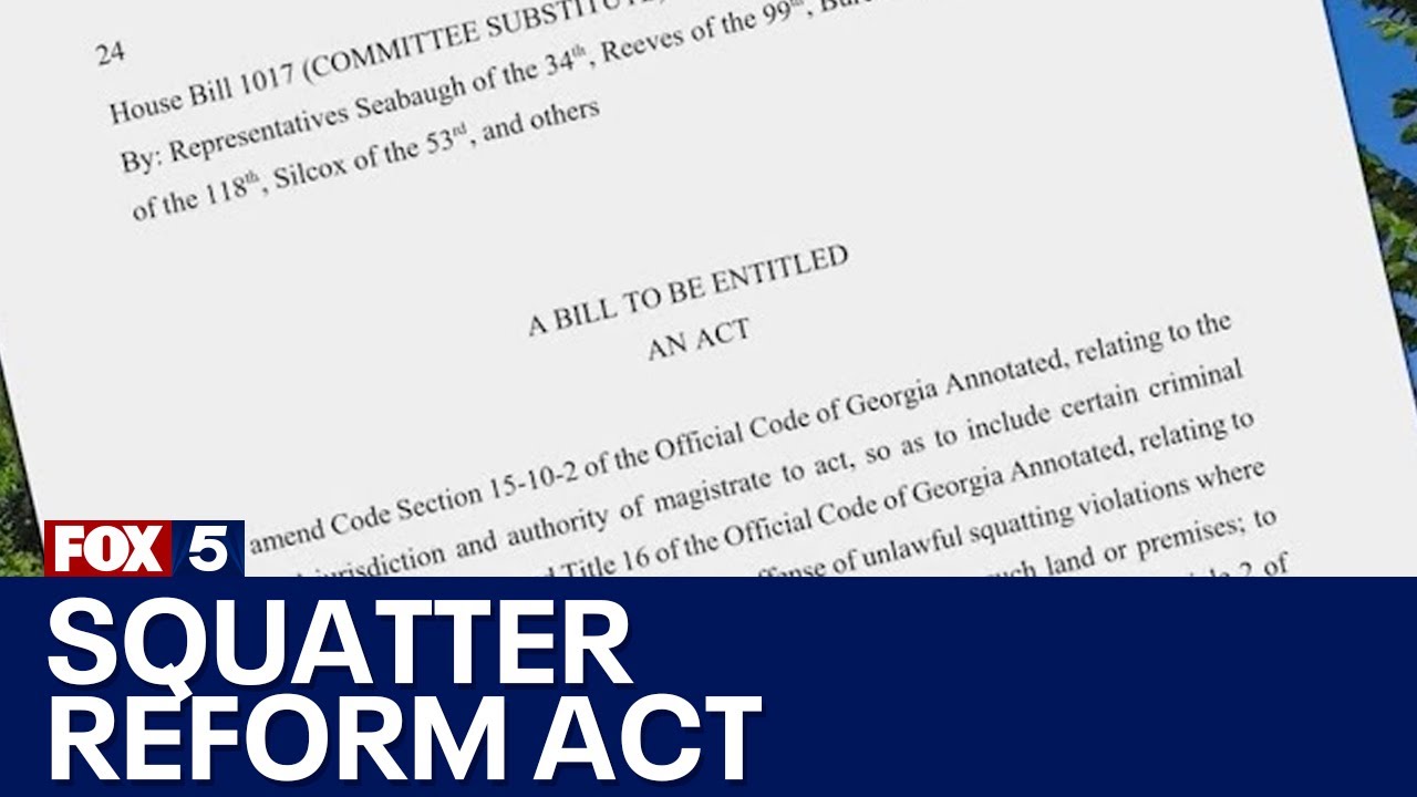 I-Team: Georgia passes Squatter Reform Act, protecting property owners ...
