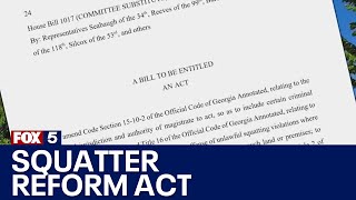 I-Team: Georgia passes Squatter Reform Act, protecting property owners