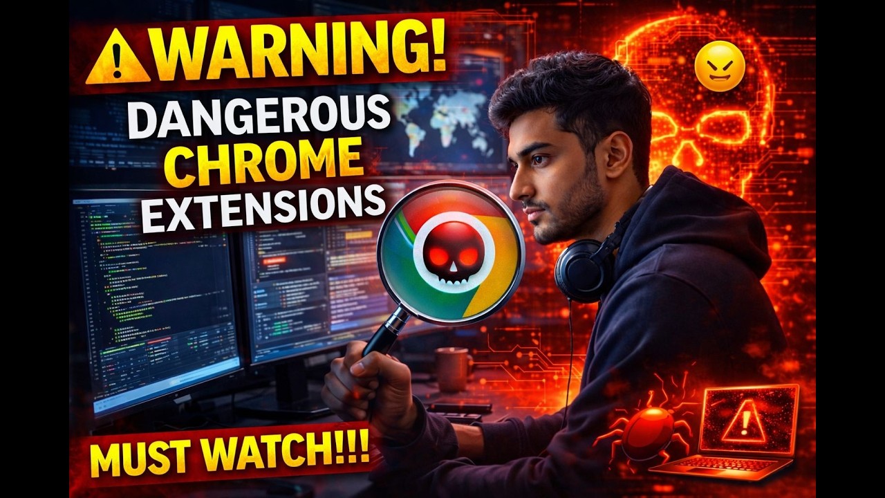 Your Browser Is NOT Safe! Fake Chrome Extensions Caught Stealing Passwords