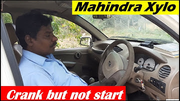 Mahindra xylo not starting | Mahindra xylo starting problem | Cranking but not starting | Tamil