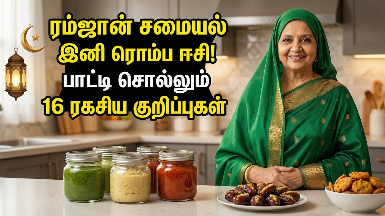 Ramadan Pre-Preparation Tips in Tamil 2026 | Time Saving Kitchen Hacks #tharaskitchen #Ramadan2026