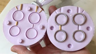 How To Make Two Part Silicone Mold From Rings