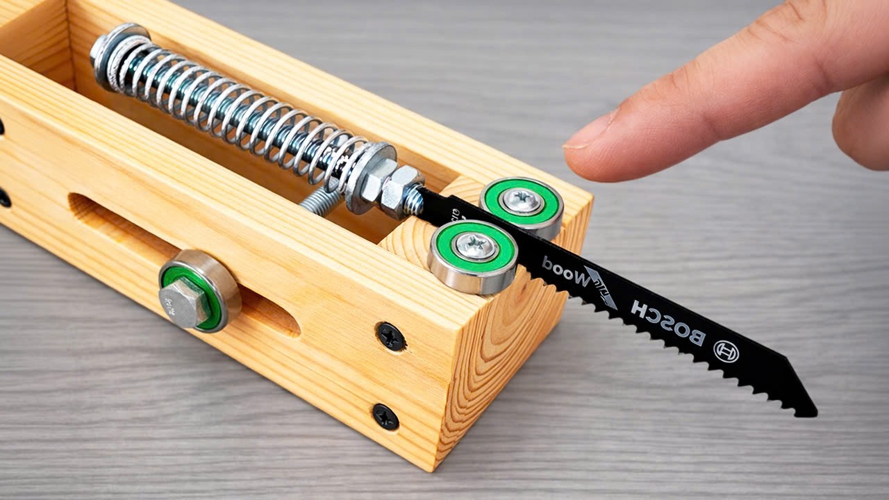 65-летний плотник превратил обычную пилу в гениальный инструмент для работы по дереву?