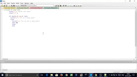 Fortran program for multiplication of two matrix | matrix addition| Armstrong number| Find leap year