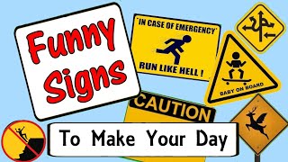 Funny Signs To Make Your Day by Musical Pearls 4,293 views 3 weeks ago 3 minutes, 41 seconds