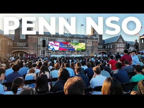 My First Week at UPenn (Move-In, NSO, Parties)