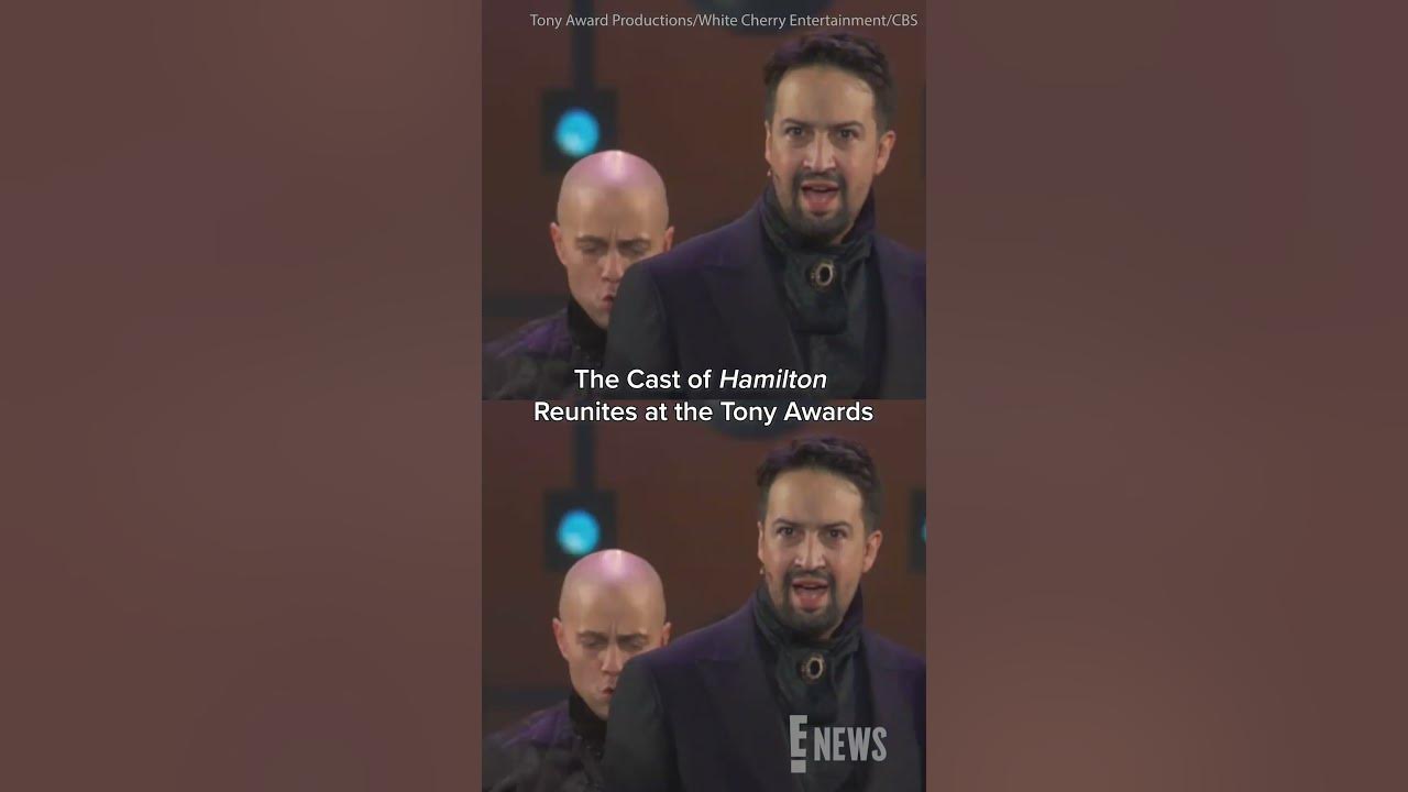 Hamilton Reunion at the Tony Awards