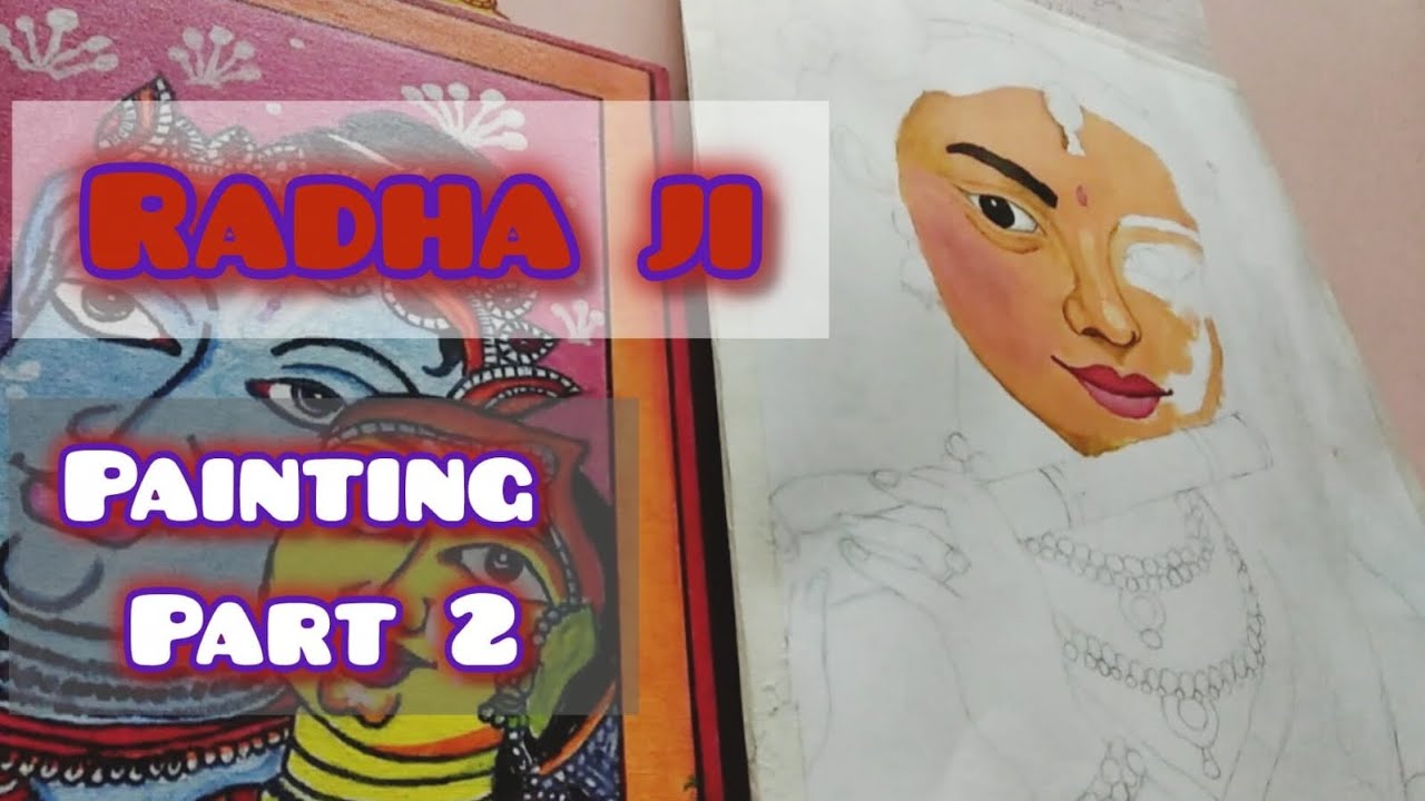 Radha Rani face Portrait | 