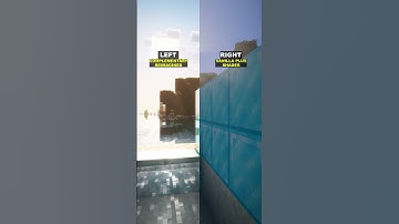 🔥 Minecraft Shaders: Complementary or Vanilla Plus? #shorts