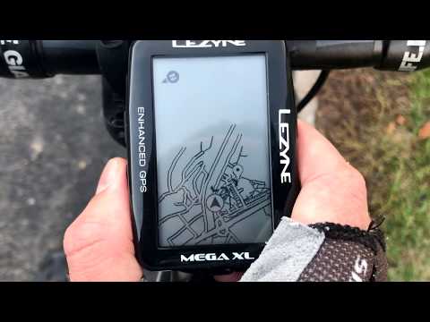 Lezyne Mega XL gps review & sample of maps (after 5 months)