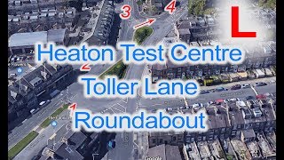 Heaton (Bradford) Test Route || How to Deal with Toller Lane Roundabout||