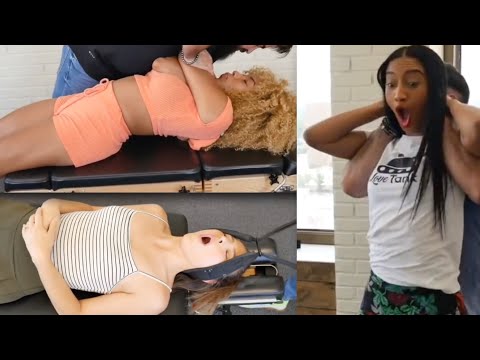 ASMR Chiropractor Bone Cracking Adjustments COMPILATION 