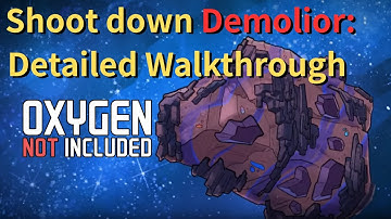 How to BLAST Demolior Easily | Preparation | Oxygen Not Included Prehistoric Guide