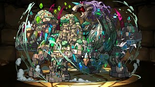 Arena 3 (from Battle 20) - Myr Team vs Gaia Dragon (Video #2) [PAD] [パズドラ]