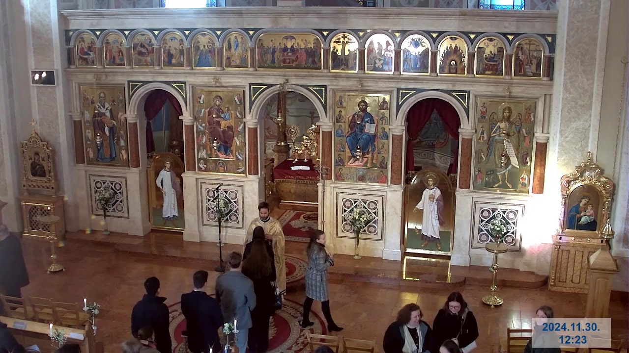 Élő közvetítés a Szent Miklós-székesegyházból