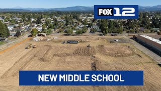 Molalla River School Dist. breaks ground on new middle school