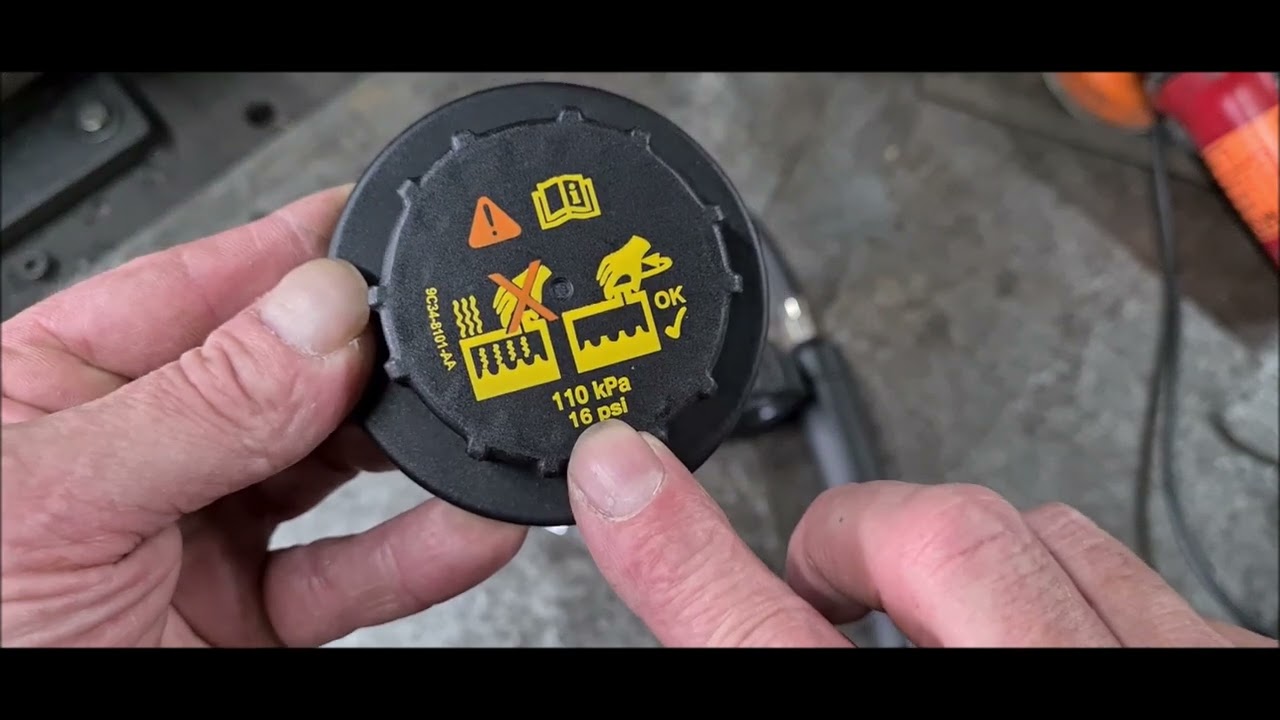 Ford 6.0 Powerstroke coolant reservoir cap testing YouTube
