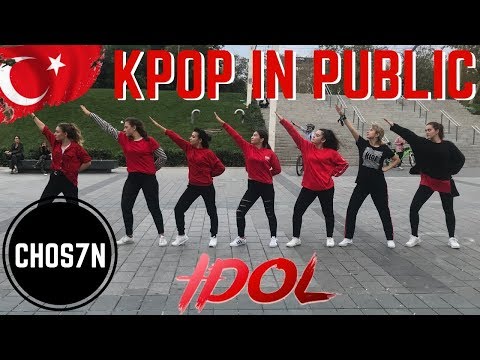 [KPOP IN PUBLIC TURKEY/ISTANBUL] BTS (방탄소년단) 'IDOL' Dance Cover by CHOS7N